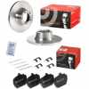 BREMBO Bremsbelagsatz, Scheibenbremse P 24 004 + Bremsscheibe 08.3637.10 Bild BREMBO Bremsbelagsatz, Scheibenbremse P 24 004 + Bremsscheibe 08.3637.10
