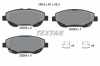TEXTAR Bremsbelagsatz, Scheibenbremse 2500601 + Bremsscheibe 92195200 + Bremsbelagsatz, Scheibenbremse 2488501 + Bremsscheibe 92195303 Bild TEXTAR Bremsbelagsatz, Scheibenbremse 2500601 + Bremsscheibe 92195200 + Bremsbelagsatz, Scheibenbremse 2488501 + Bremsscheibe 92195303