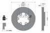 TEXTAR Bremsbelagsatz, Scheibenbremse 2148101 + Bremsscheibe 92059000 Bild TEXTAR Bremsbelagsatz, Scheibenbremse 2148101 + Bremsscheibe 92059000
