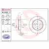 BREMBO Bremsbelagsatz, Scheibenbremse P 59 090 + Bremsscheibe 08.D225.11 Bild BREMBO Bremsbelagsatz, Scheibenbremse P 59 090 + Bremsscheibe 08.D225.11