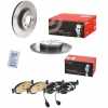 BREMBO Bremsbelagsatz, Scheibenbremse P 23 138 + Bremsscheibe 08.5086.11
