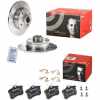 BREMBO Bremsscheibe 08.5005.14 + Bremsbelagsatz, Scheibenbremse P 85 020