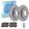 BLUE PRINT Bremsbelagsatz, Scheibenbremse ADG04266 + Bremsscheibe ADG04336