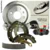 NK Radbremszylinder 801929 + Zubehörsatz, Feststellbremsbacken 7939757 + Bremsbackensatz 2719598 + Bremstrommel 253708