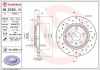 BREMBO Bremsbelagsatz, Scheibenbremse P 85 185 + Bremsscheibe 08.D060.1X Bild BREMBO Bremsbelagsatz, Scheibenbremse P 85 185 + Bremsscheibe 08.D060.1X