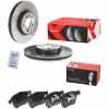 BREMBO Bremsbelagsatz, Scheibenbremse P 24 077 + Bremsscheibe 09.A427.1X Bild BREMBO Bremsbelagsatz, Scheibenbremse P 24 077 + Bremsscheibe 09.A427.1X