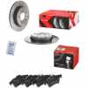 BREMBO Bremsbelagsatz, Scheibenbremse P 24 148 + Bremsscheibe 08.A725.1X