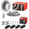 BREMBO Bremsbelagsatz, Scheibenbremse P 18 024 + Bremsscheibe 08.B529.21 Bild BREMBO Bremsbelagsatz, Scheibenbremse P 18 024 + Bremsscheibe 08.B529.21