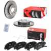 BREMBO Bremsscheibe 09.5457.3X + Bremsbelagsatz, Scheibenbremse P 28 050 Bild BREMBO Bremsscheibe 09.5457.3X + Bremsbelagsatz, Scheibenbremse P 28 050