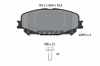 TEXTAR Bremsbelagsatz, Scheibenbremse 2280301 + Bremsscheibe 92274003 + Bremsbelagsatz, Scheibenbremse 2646801 + Bremsscheibe 92300703 Bild TEXTAR Bremsbelagsatz, Scheibenbremse 2280301 + Bremsscheibe 92274003 + Bremsbelagsatz, Scheibenbremse 2646801 + Bremsscheibe 92300703