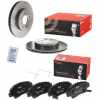 BREMBO Bremsscheibe 09.9936.11 + Bremsbelagsatz, Scheibenbremse P 28 050 Bild BREMBO Bremsscheibe 09.9936.11 + Bremsbelagsatz, Scheibenbremse P 28 050