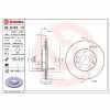 BREMBO Bremsscheibe 09.B463.11 + Bremsbelagsatz, Scheibenbremse P 68 033 Bild BREMBO Bremsscheibe 09.B463.11 + Bremsbelagsatz, Scheibenbremse P 68 033