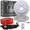 ZIMMERMANN Bremsscheibe 400.6469.20 + Bremsbelagsatz, Scheibenbremse 21592.185.1 BREMBO Warnkontakt, Bremsbelagverschleiß A 00 282