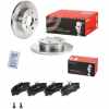 BREMBO Bremsbelagsatz, Scheibenbremse P 85 008 + Bremsscheibe 08.5396.10