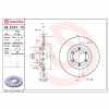 BREMBO Bremsbelagsatz, Scheibenbremse P 34 007 + Bremsscheibe 09.E537.10 Bild BREMBO Bremsbelagsatz, Scheibenbremse P 34 007 + Bremsscheibe 09.E537.10