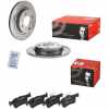 BREMBO Bremsscheibe 08.D566.11 + Bremsbelagsatz, Scheibenbremse P 24 204 Bild BREMBO Bremsscheibe 08.D566.11 + Bremsbelagsatz, Scheibenbremse P 24 204