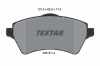 TEXTAR Bremsbelagsatz, Scheibenbremse 2361501 + Bremsscheibe 92115703 Bild TEXTAR Bremsbelagsatz, Scheibenbremse 2361501 + Bremsscheibe 92115703