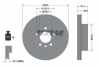 TEXTAR Bremsbelagsatz, Scheibenbremse 2214703 + Bremsscheibe 92288403 Bild TEXTAR Bremsbelagsatz, Scheibenbremse 2214703 + Bremsscheibe 92288403