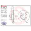 BREMBO Bremsscheibe 09.6893.11 + Bremsbelagsatz, Scheibenbremse P 28 026 Bild BREMBO Bremsscheibe 09.6893.11 + Bremsbelagsatz, Scheibenbremse P 28 026