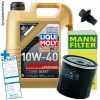 MAPCO Verschlussschraube, &Ouml;lwanne 95949 MANN-FILTER &Ouml;lfilter W 712/75 LIQUI MOLY Motor&ouml;l 1310