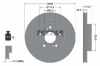 TEXTAR Bremsscheibe 92144403 + Bremsbelagsatz, Scheibenbremse 2372901 Bild TEXTAR Bremsscheibe 92144403 + Bremsbelagsatz, Scheibenbremse 2372901