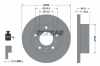 TEXTAR Bremsbelagsatz, Scheibenbremse 2120501 + Bremsscheibe 92034400 Bild TEXTAR Bremsbelagsatz, Scheibenbremse 2120501 + Bremsscheibe 92034400