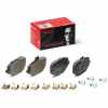 BREMBO Warnkontakt, Bremsbelagverschleiß A 00 353 + Bremsbelagsatz, Scheibenbremse P 50 168 + Bremsscheibe 09.D411.33 Bild BREMBO Warnkontakt, Bremsbelagverschleiß A 00 353 + Bremsbelagsatz, Scheibenbremse P 50 168 + Bremsscheibe 09.D411.33