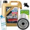 MAPCO Verschlussschraube, Ölwanne 95945 MANN-FILTER Ölfilter W 719/13 LIQUI MOLY Motoröl 1310