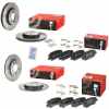 BREMBO Bremsscheibe 09.D624.11 + Bremsbelagsatz, Scheibenbremse P 30 094 + Bremsscheibe 08.D220.11 + Bremsbelagsatz, Scheibenbremse P 30 110