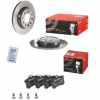 BREMBO Bremsbelagsatz, Scheibenbremse P 85 017 + Bremsscheibe 08.9918.21