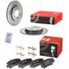 BREMBO Bremsbelagsatz, Scheibenbremse P 30 094 + Bremsscheibe 08.D220.11