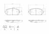 BREMBO Bremsbelagsatz, Scheibenbremse P 50 152 + Bremsscheibe 09.D770.11 + Warnkontakt, Bremsbelagverschleiß A 00 353 Bild BREMBO Bremsbelagsatz, Scheibenbremse P 50 152 + Bremsscheibe 09.D770.11 + Warnkontakt, Bremsbelagverschleiß A 00 353