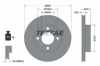 TEXTAR Bremsscheibe 92089400 + Bremsbelagsatz, Scheibenbremse 2165001 Bild TEXTAR Bremsscheibe 92089400 + Bremsbelagsatz, Scheibenbremse 2165001