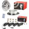 BREMBO Bremsscheibe 08.8094.30 + Bremsbelagsatz, Scheibenbremse P 61 125