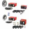 BREMBO Bremsscheibe 09.9145.11 + Bremsbelagsatz, Scheibenbremse P 85 075 + Bremsscheibe 08.9488.11 + Bremsbelagsatz, Scheibenbremse P 85 073 Bild BREMBO Bremsscheibe 09.9145.11 + Bremsbelagsatz, Scheibenbremse P 85 075 + Bremsscheibe 08.9488.11 + Bremsbelagsatz, Scheibenbremse P 85 073