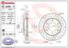 BREMBO Bremsbelagsatz, Scheibenbremse P 54 038 + Bremsscheibe 09.A868.1X Bild BREMBO Bremsbelagsatz, Scheibenbremse P 54 038 + Bremsscheibe 09.A868.1X