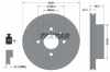 TEXTAR Bremsbelagsatz, Scheibenbremse 2310301 + Bremsscheibe 92022900 Bild TEXTAR Bremsbelagsatz, Scheibenbremse 2310301 + Bremsscheibe 92022900