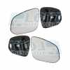 JOHNS Spiegelglas, Außenspiegel 81 44 37-81 + Spiegelglas, Außenspiegel 81 44 38-81