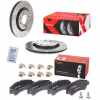 BREMBO Bremsscheibe 09.8695.1X + Bremsbelagsatz, Scheibenbremse P 61 066 Bild BREMBO Bremsscheibe 09.8695.1X + Bremsbelagsatz, Scheibenbremse P 61 066