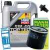Ölwechsel Set 5L 5W40 Öl Motoröl LIQUI MOLY + MANN Ölfilter + Ablassschraube Bild Ölwechsel Set 5L 5W40 Öl Motoröl LIQUI MOLY + MANN Ölfilter + Ablassschraube