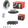 BREMBO Bremsbelagsatz, Scheibenbremse P 85 017 + Bremsscheibe 08.5743.11 Bild BREMBO Bremsbelagsatz, Scheibenbremse P 85 017 + Bremsscheibe 08.5743.11