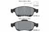 TEXTAR Bremsbelagsatz, Scheibenbremse 2518001 + Bremsscheibe 92220903 Bild TEXTAR Bremsbelagsatz, Scheibenbremse 2518001 + Bremsscheibe 92220903