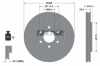 TEXTAR Bremsscheibe 92199603 + Bremsbelagsatz, Scheibenbremse 2422701 Bild TEXTAR Bremsscheibe 92199603 + Bremsbelagsatz, Scheibenbremse 2422701