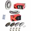 BREMBO Bremsbelagsatz, Scheibenbremse P 61 066X + Bremsscheibe 09.8695.1X