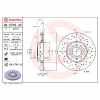 BREMBO Bremsscheibe 09.5745.2X + Bremsbelagsatz, Scheibenbremse P 85 037 Bild BREMBO Bremsscheibe 09.5745.2X + Bremsbelagsatz, Scheibenbremse P 85 037