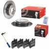 BREMBO Bremsscheibe 08.5178.31 + Warnkontakt, Bremsbelagverschleiß A 00 377 + Bremsbelagsatz, Scheibenbremse P 50 033