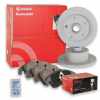 BREMBO Bremsbelagsatz, Scheibenbremse P 56 029 + Bremsscheibe 08.8065.14