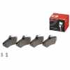 BREMBO Bremsbelagsatz, Scheibenbremse P 85 011 + Bremsscheibe 09.6728.10 Bild BREMBO Bremsbelagsatz, Scheibenbremse P 85 011 + Bremsscheibe 09.6728.10