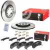 BREMBO Bremsbelagsatz, Scheibenbremse P 34 007 + Bremsscheibe 09.B267.10