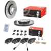 BREMBO Bremsbelagsatz, Scheibenbremse P 23 141 + Bremsscheibe 09.5843.11 Bild BREMBO Bremsbelagsatz, Scheibenbremse P 23 141 + Bremsscheibe 09.5843.11